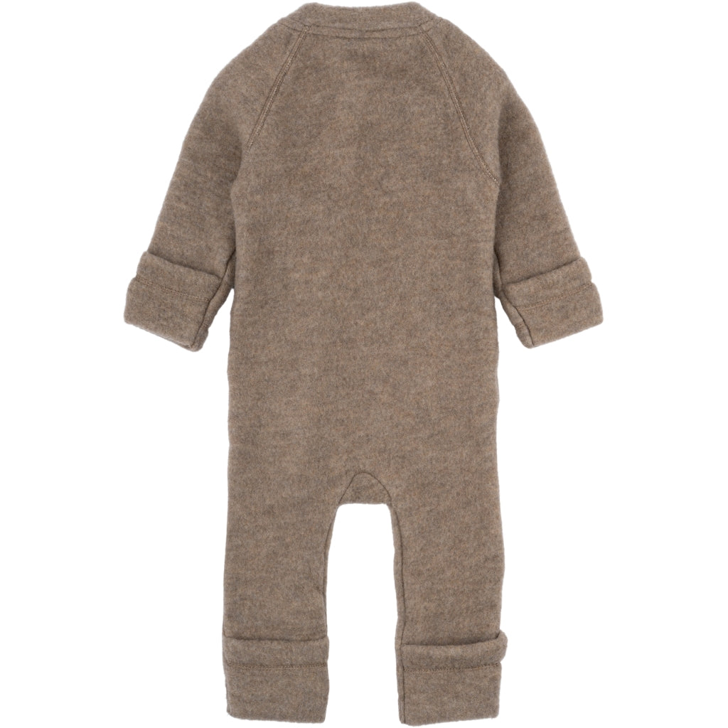 Mikk-Line - Baby Wool Suit (Reversible Cuffs) - Melange