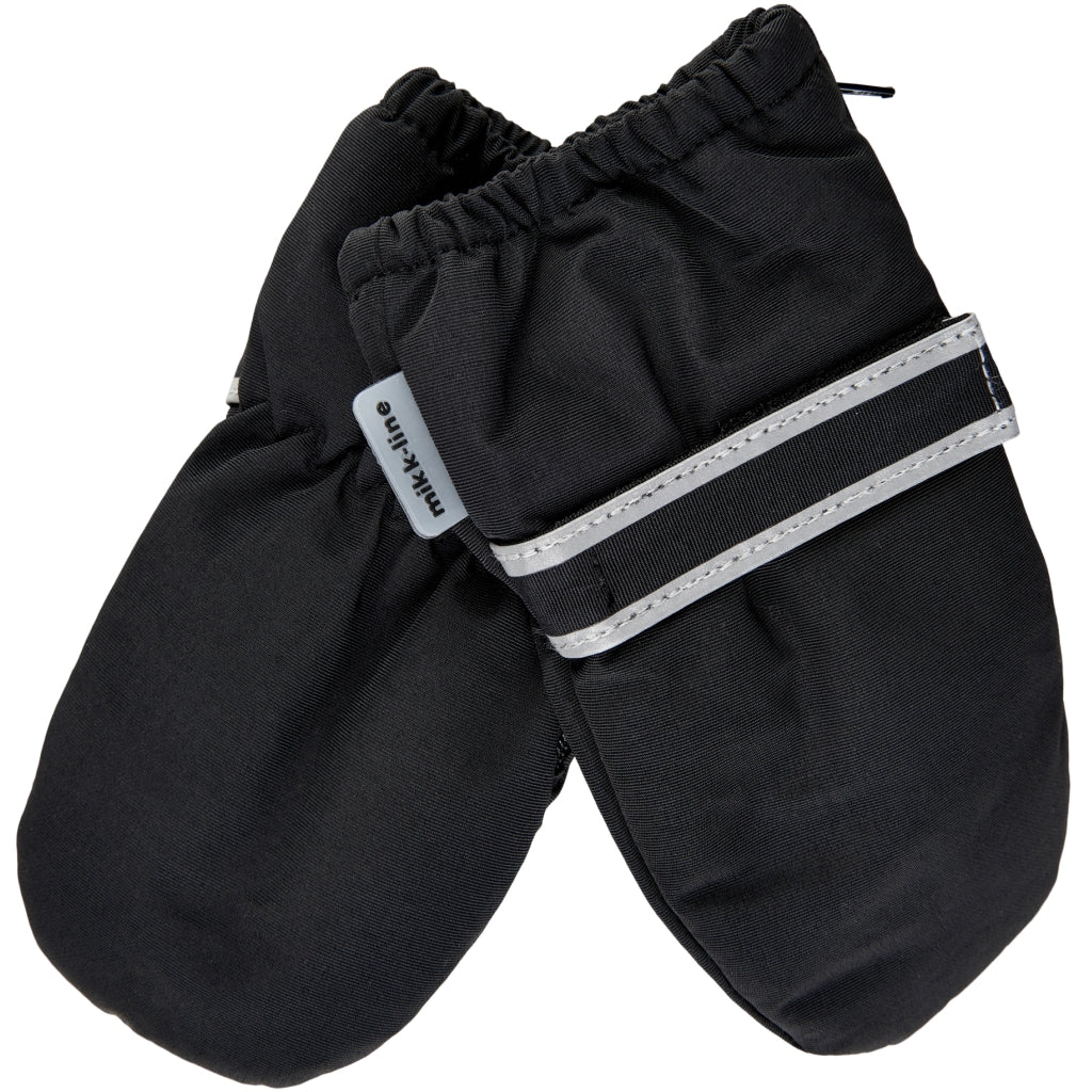 Black baby mittens discount