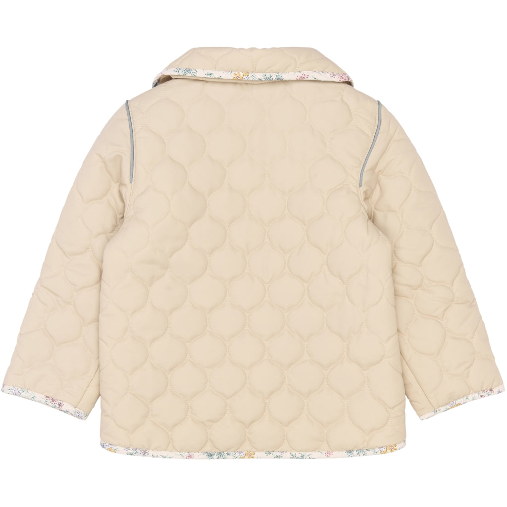 Mikk-Line - Quilted Jacket (Collar) - Safari - Safari – mikk-line.com