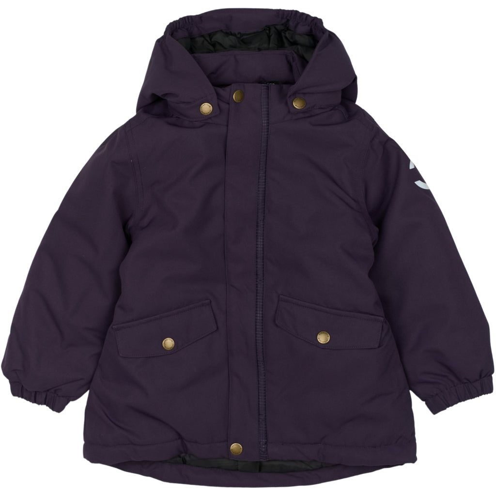 Mikk-Line - Twill Parka Nylon - Nightshade - Nightshade